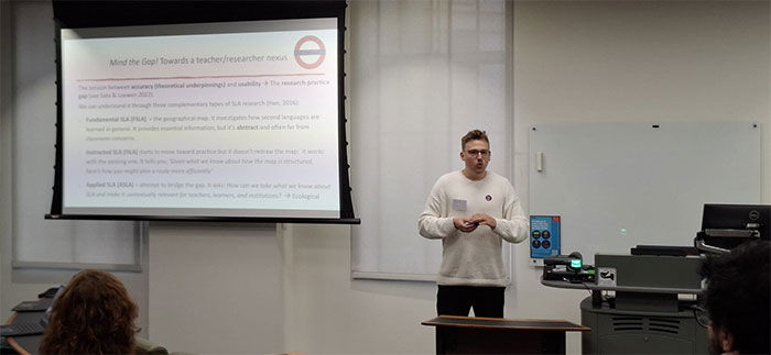 Participant presentation