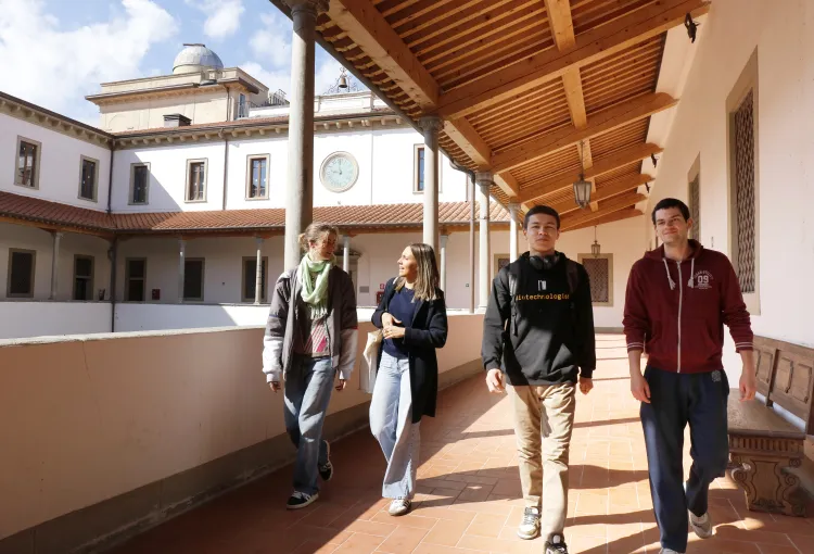 Students in the Sapienza (UNIPI). Credits: University of Pisa