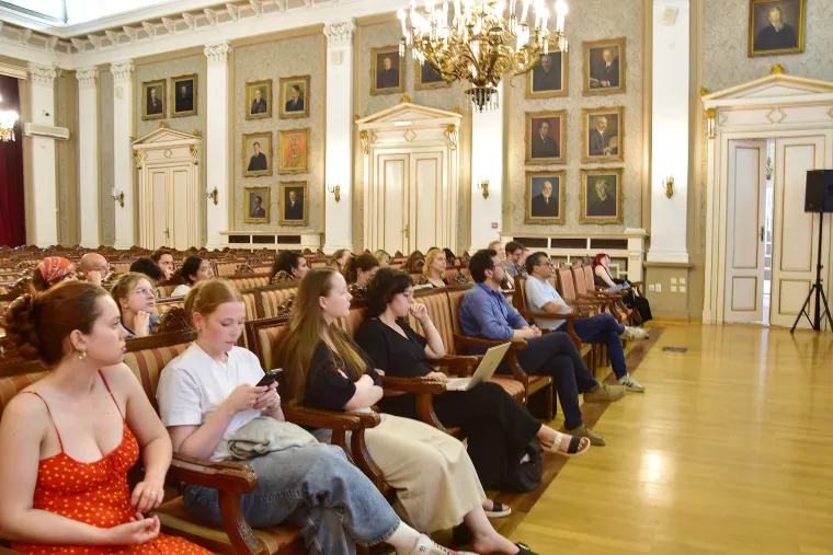 Students on the final day of the summer school. Credits: University of Belgrade