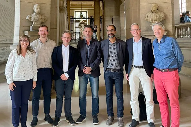 Aarhus - Paris meeting. Photo: Université Paris Cité