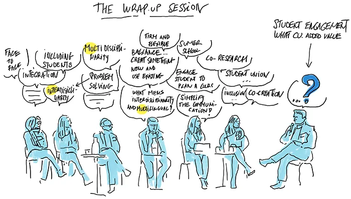Illustration by Benoit Raucent from the UiO Aula, 2024