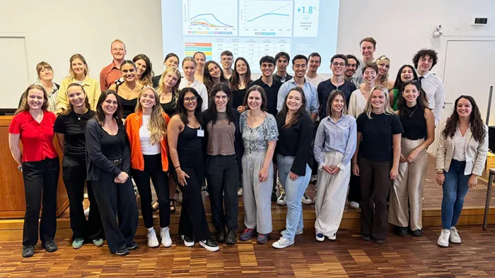 Group photo: students at the climate summer school in Berlin, 2024