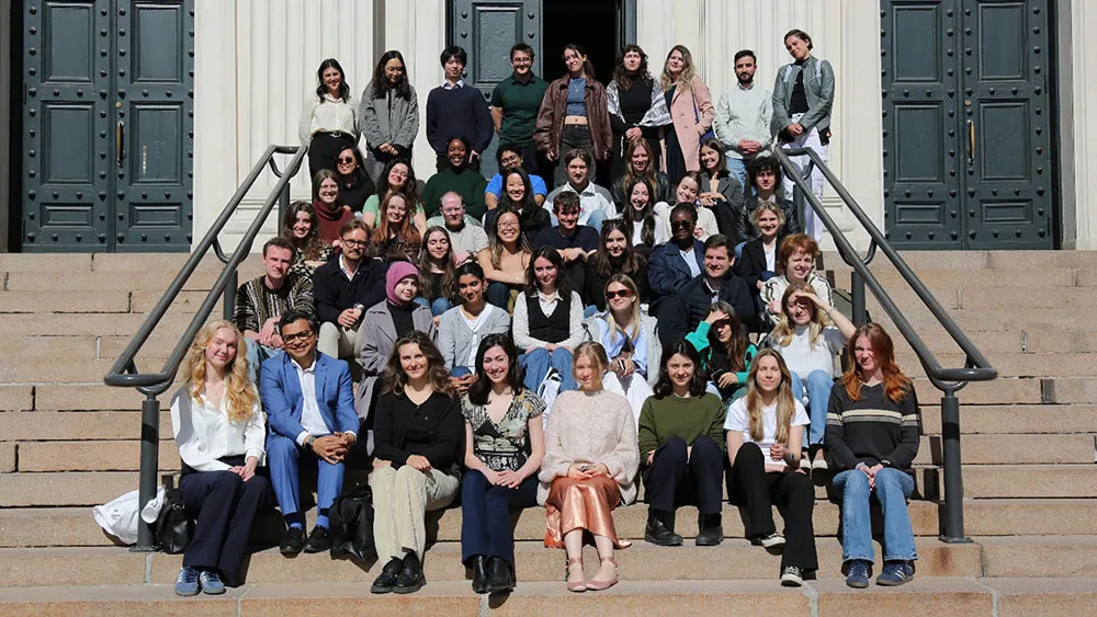 Group photo: participants at a summer school in Oslo, 2025
