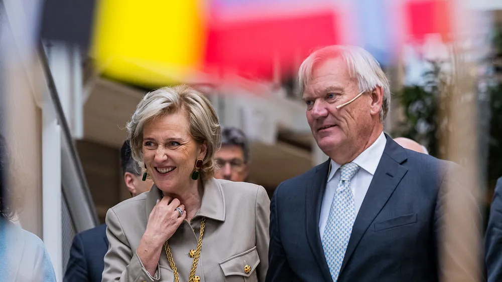 Princess Astrid and Vice-Rector Per Morten Sandset