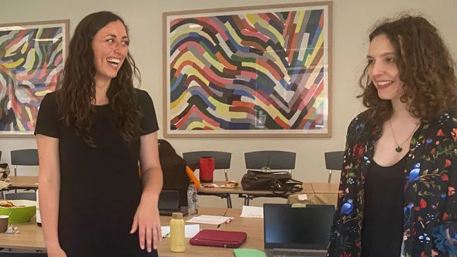 Andrea Volken and Aleksandra Lempp