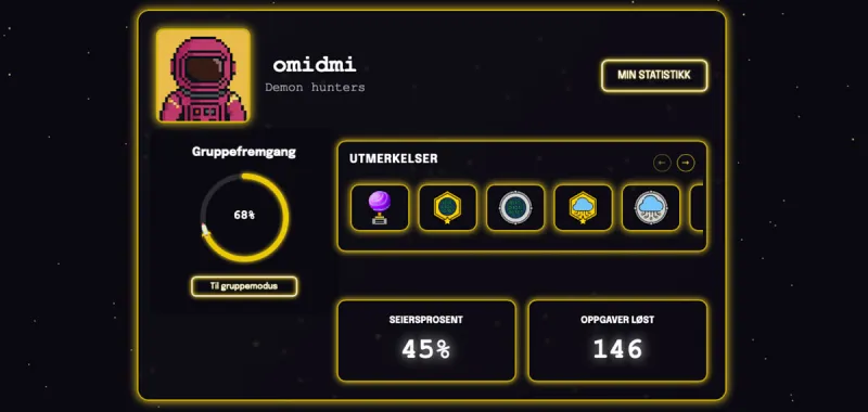 Universet: Front-end