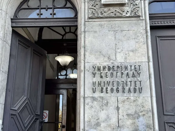 Entrance to the Building of the Rectorate