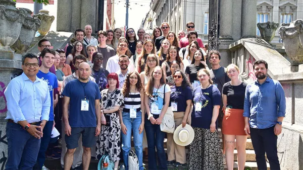 Students and teachers at the summer school in Belgrade