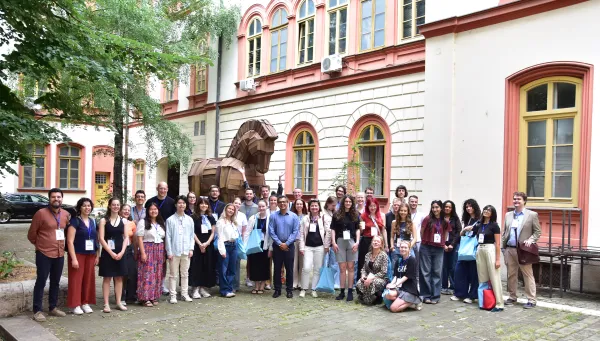 Group photo of the summer school students in Belgrade. Credits: University of Belgrade
