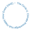 Happy Hour Event written in a circle
